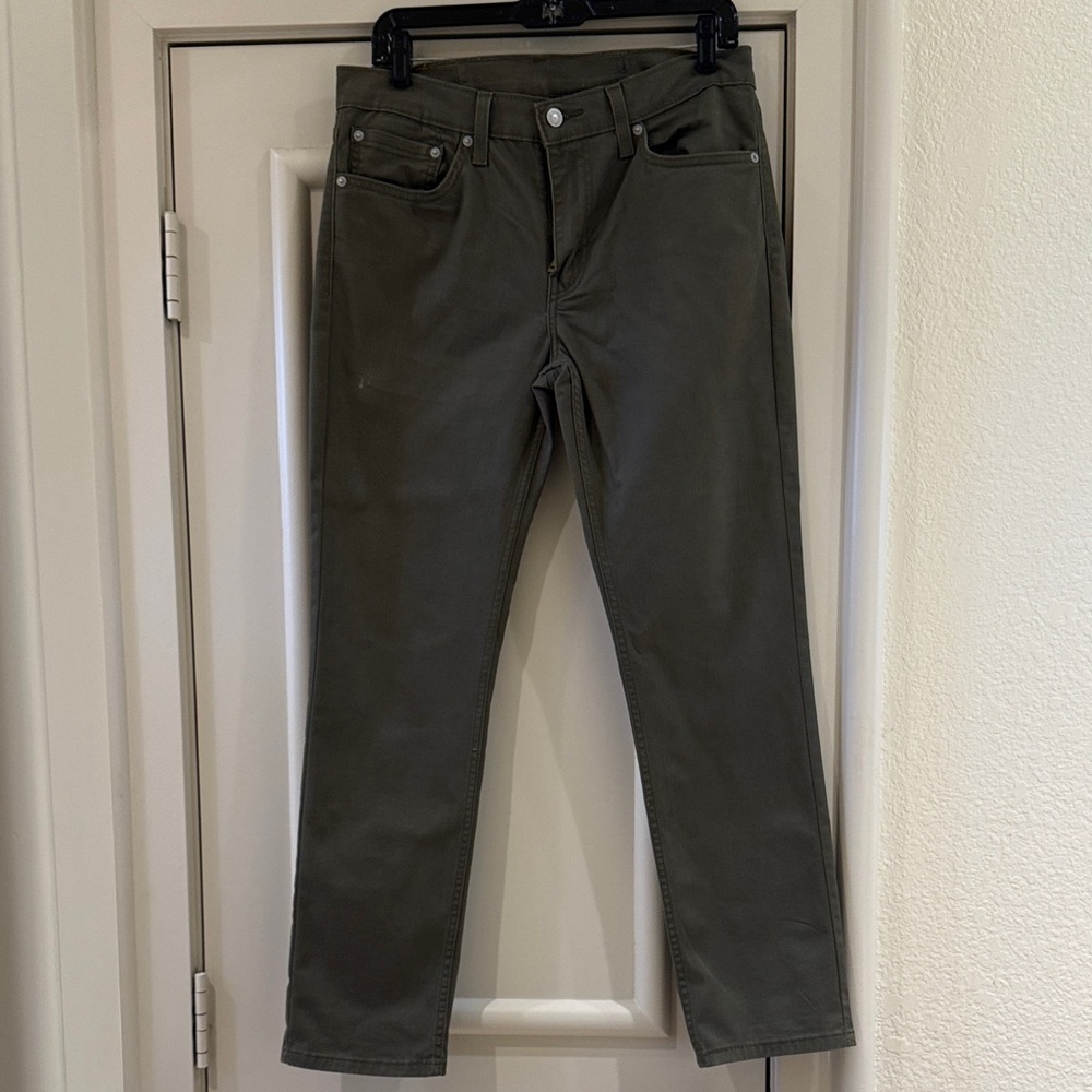 Levi Strauss Olive Green Pants, Size 31